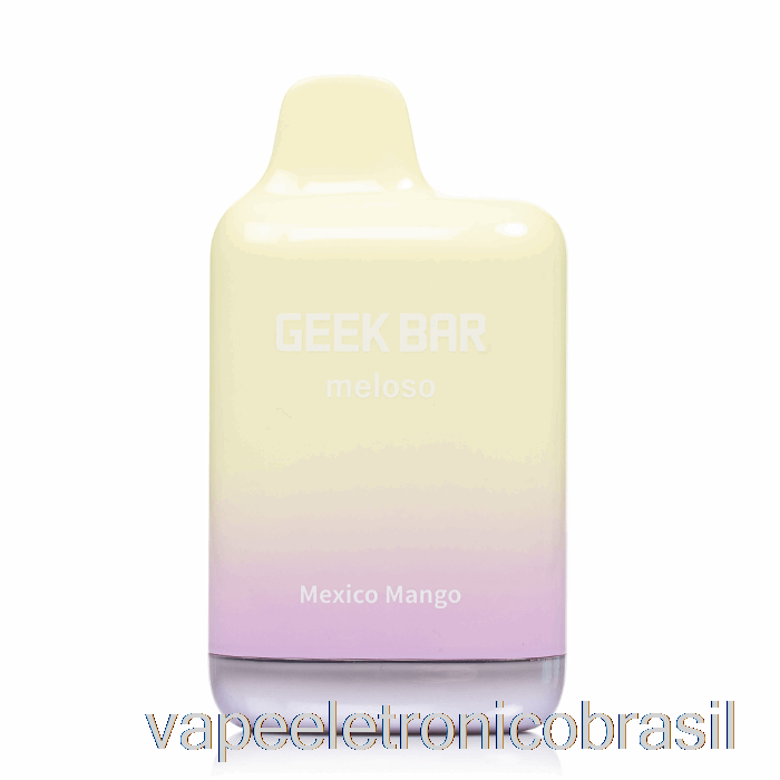 Vape Recarregável Geek Bar Meloso Max 9000 Descartável México Mango